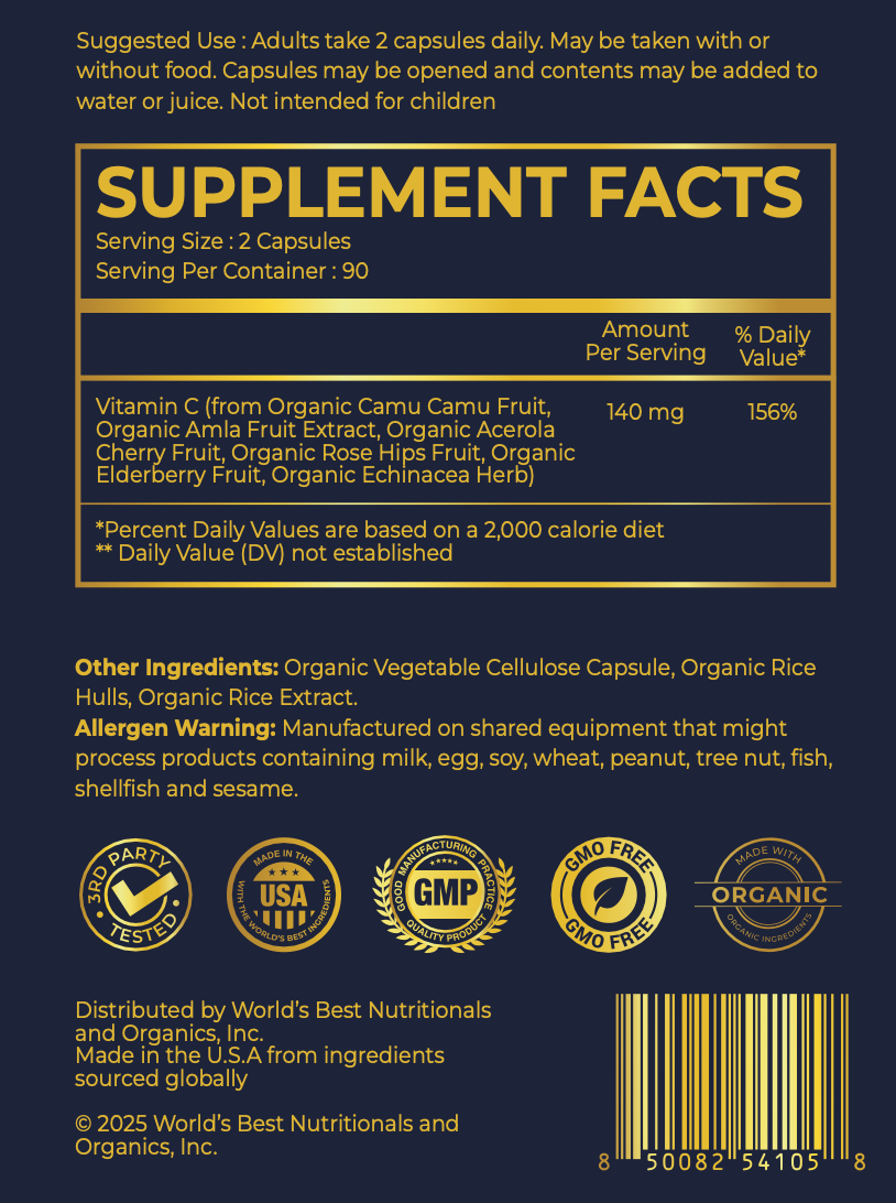 3-Month Supply - World's Best Vitamin C