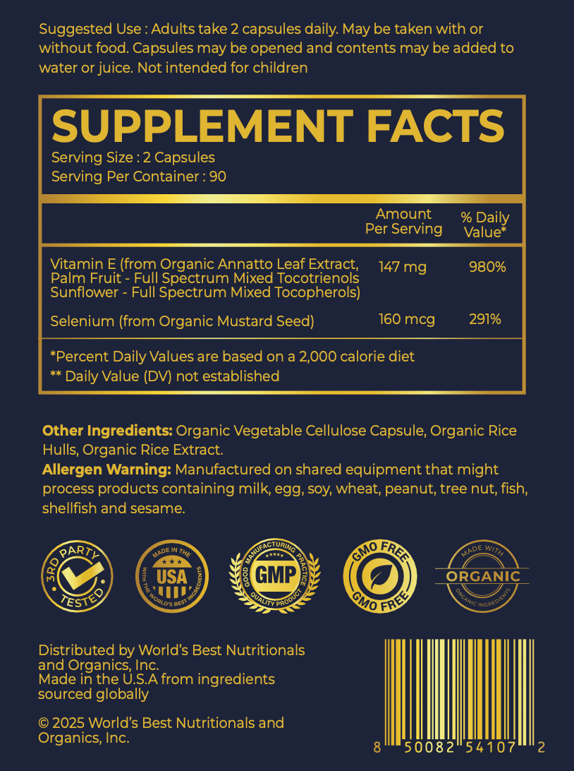 World's Best Vitamin E