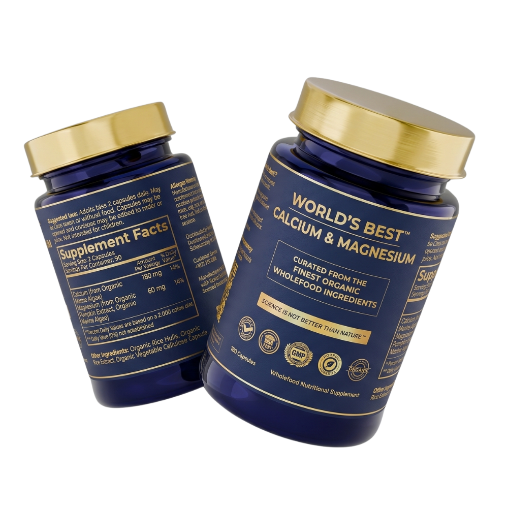 3-Month Supply-World's Best Calcium-Magnesium