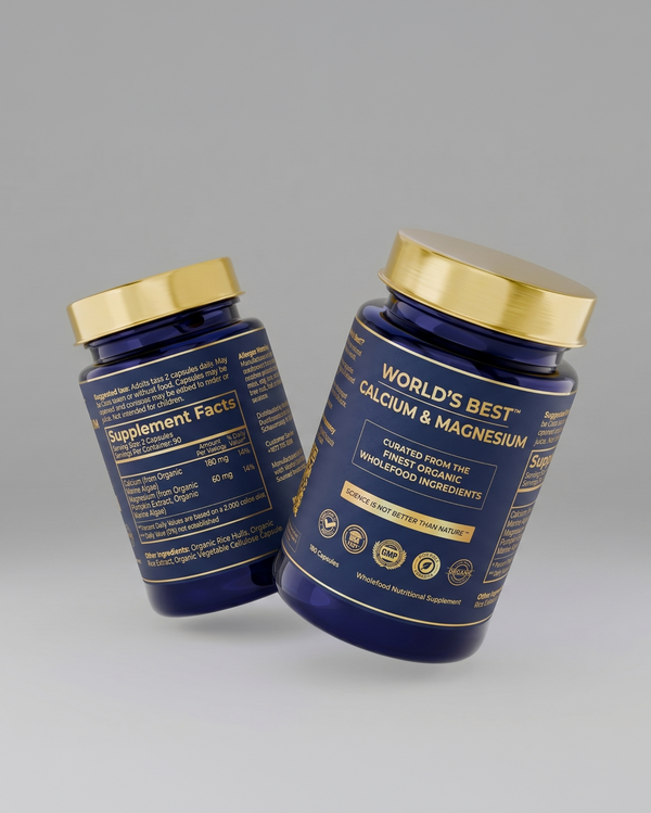 World's Best Calcium + Magnesium