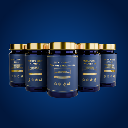 Vitamin & Mineral Supplement Bundle - 5 Items 1 Month Supply