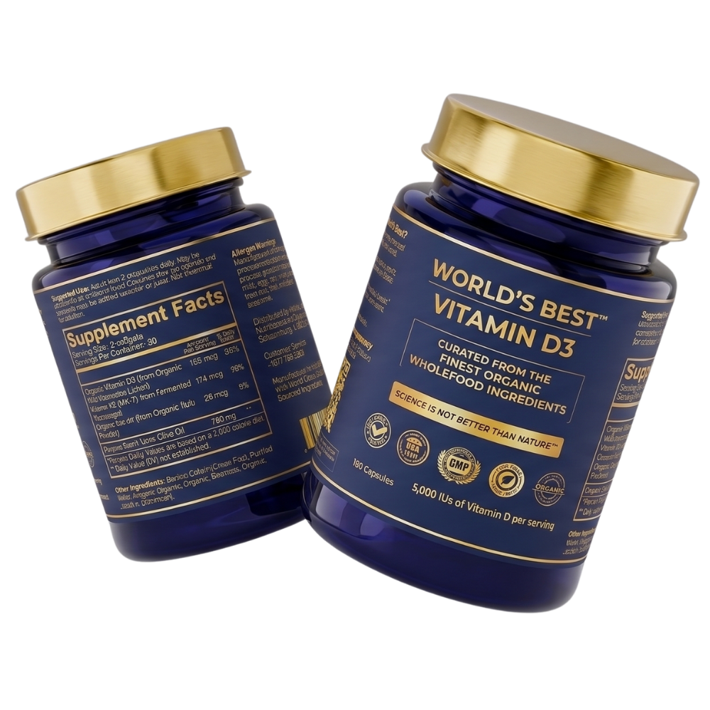 3-Month Supply - World's Best Vitamin D3