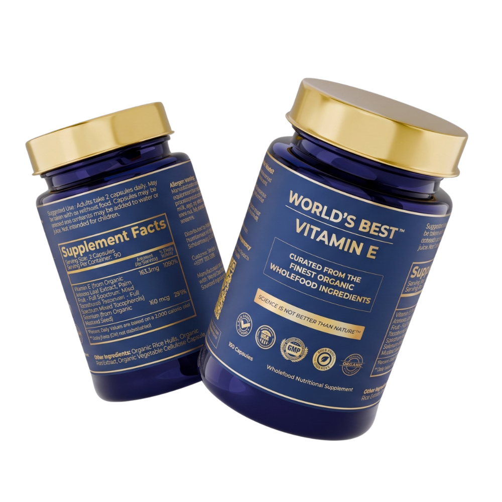 3-Month Supply - World's Best Vitamin E